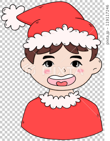 Boy singing Christmas carols Boy singing Christmas carols 119117246