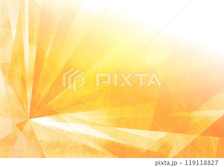 オレンジ和紙の紙に幾何学模様 オレンジ和紙の紙に幾何学模様 119118827