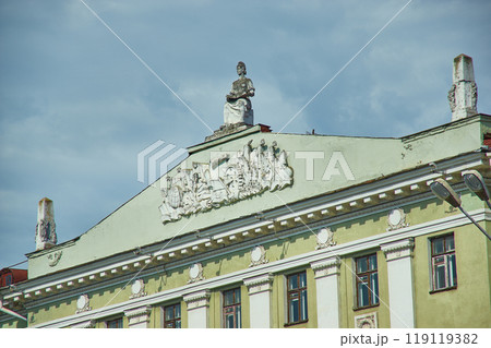 Minsk, Belarus.Stalinist Empire style. 119119382