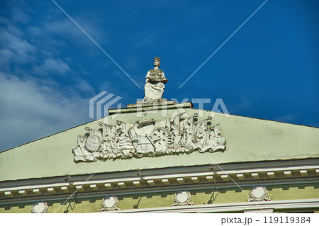 Minsk, Belarus.Stalinist Empire style. 119119384