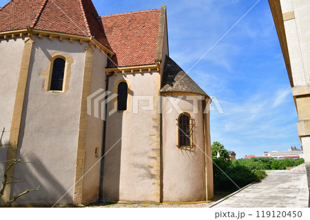 フランス、メッス。テンプル騎士団の礼拝堂。2024年5月10日撮影。 119120450