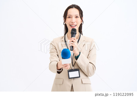 インタビューアー レポーター 司会者 アナウンサー 取材 芸能 インタビューアー レポーター 司会者 アナウンサー 取材 芸能 119122095