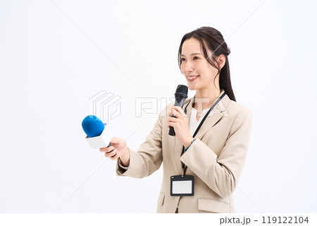 インタビューアー レポーター 司会者 アナウンサー 取材 芸能 インタビューアー レポーター 司会者 アナウンサー 取材 芸能 119122104