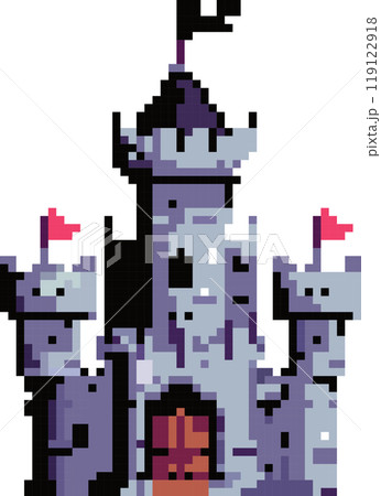 pixel castle fantasy 119122918