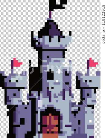 pixel castle fantasy 119122918