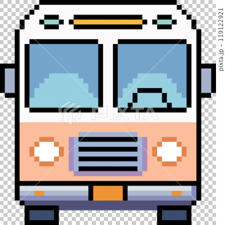 Pixelated Bus School 119122921