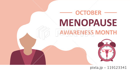 menopause awareness month female health concept vector illustration 119123341