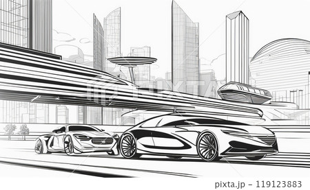 City of the future City of the future 119123883