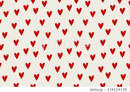 Seamless Red heart pattern and background vector illustration. Valentines day and Love Template for Graphic Print, Textile, Romantic Gift wrapping paper, Wallpaper. Wedding Theme Textile, Banner Seamless Red heart pattern and background vector illustration. Valentines day and Love Template for Graphic Print, Textile, Romantic Gift wrapping paper, Wallpaper. Wedding Theme Textile, Banner 119124136