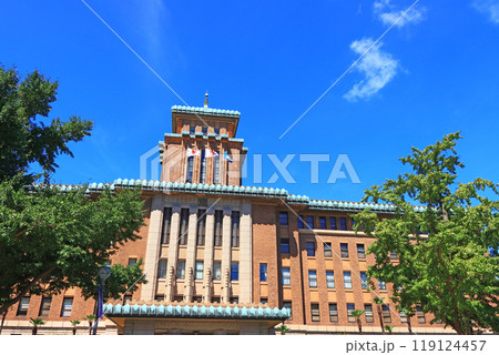 神奈川県横浜市、神奈川県庁本庁舎の風景 神奈川県横浜市、神奈川県庁本庁舎の風景 119124457