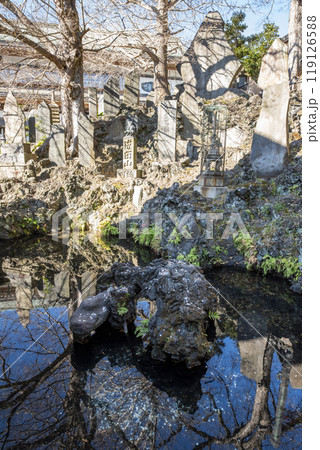 成田山新勝寺 仁王池　千葉県成田市成田 119126588