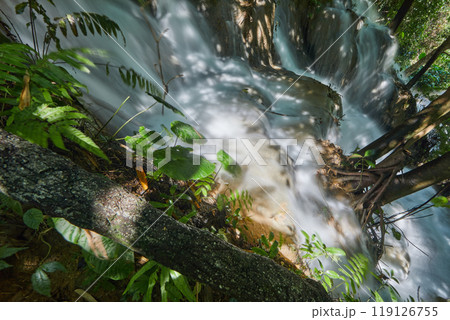 waterfall in Chiang Rai province of Thailand. 119126755