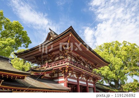 太宰府天満宮 楼門 福岡県太宰府市宰府 太宰府天満宮 楼門 福岡県太宰府市宰府 119126892