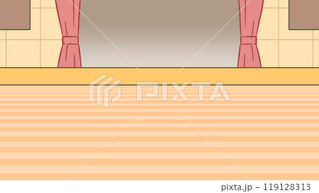 シンプルな体育館の背景1 シンプルな体育館の背景1 119128313