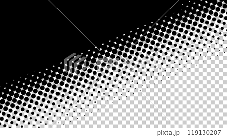 Halftone diagonal background black vector Halftone diagonal background black vector 119130207