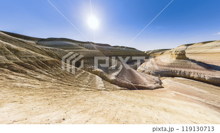 カザフスタン・マンギスタウ　キジルクップの景観　/　Kyzylkup, Kazakhstan 119130713