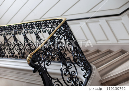 Hall and stairs in a mansion in Bordeaux Hall and stairs in a mansion in Bordeaux 119130762