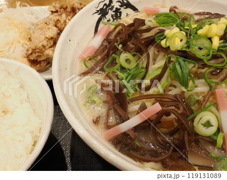 東龍軒 西港店のちゃんぽんとから揚げのセット 福岡県北九州市小倉北区西港町 東龍軒 西港店のちゃんぽんとから揚げのセット 福岡県北九州市小倉北区西港町 119131089