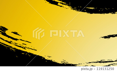 筆 背景 黒 金色 ベクター 和風 筆 背景 黒 金色 ベクター 和風 119131250