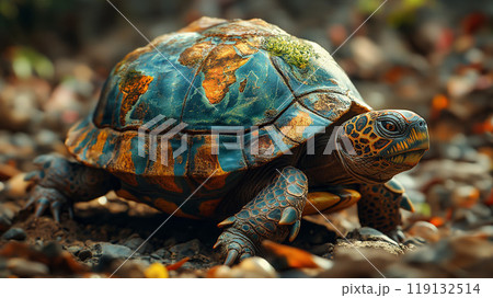 turtle carries our world 119132514