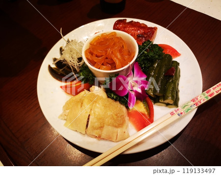 中華料理五種盛り合わせ前菜 中華料理五種盛り合わせ前菜 119133497