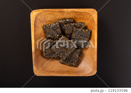 黒ごま 煎餅 黒ごま 煎餅 119133596