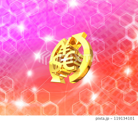 外国為替のレート・相場 119134101