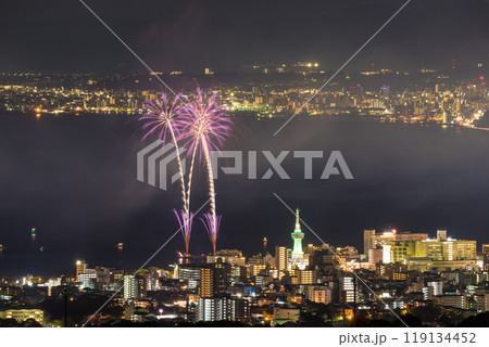 別府クリスマス花火(大分県別府市) 別府クリスマス花火(大分県別府市) 119134452