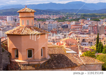 Historic Architecture and Cityscape of Girona, Catalonia, Spain Historic Architecture and Cityscape of Girona, Catalonia, Spain 119135149