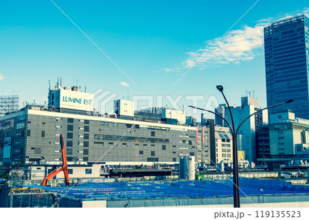 東京都市風景 新宿駅西口の再開発工事 2024.09 c-4 暖色 東京都市風景 新宿駅西口の再開発工事 2024.09 c-4 暖色 119135523