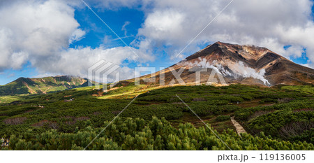 北海道 大雪山 旭岳 北海道 大雪山 旭岳 119136005