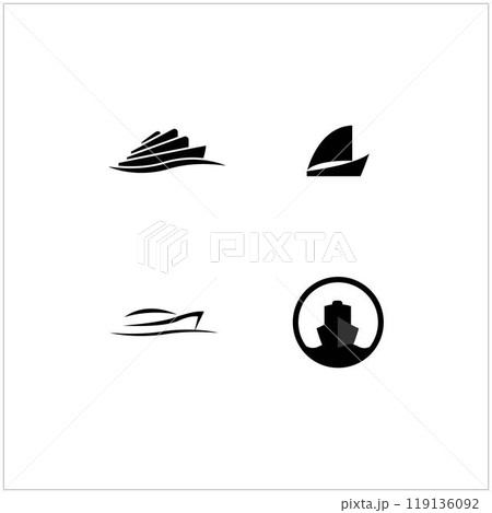 ship logo 119136092