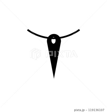 sewing needle logo 119136107