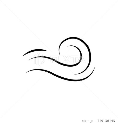 wind logo wind logo 119136143