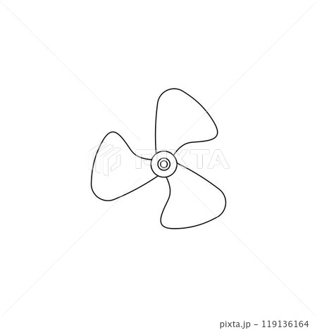 wind fan logo wind fan logo 119136164