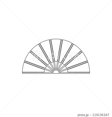 wind fan logo 119136167