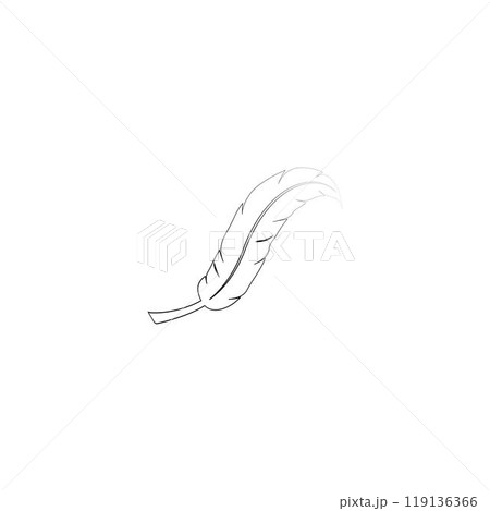 feather logo 119136366