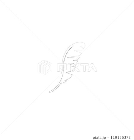 feather logo 119136372