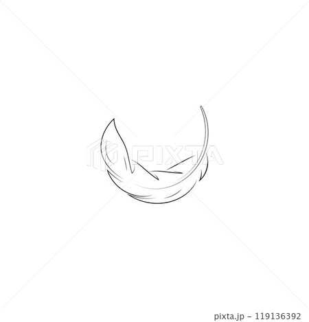 feather logo feather logo 119136392