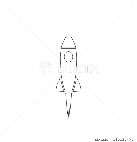 rocket logo 119136476