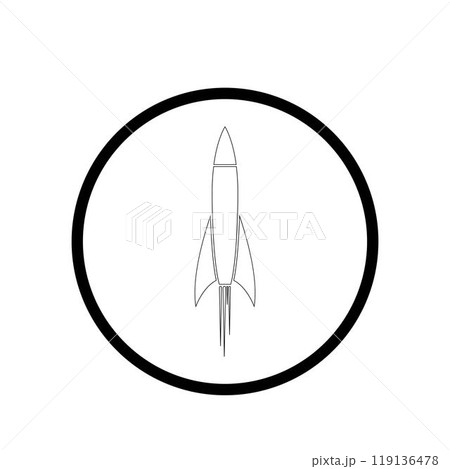 rocket logo 119136478