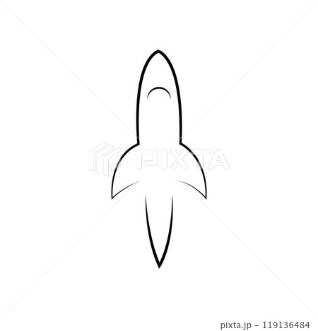 rocket logo 119136484