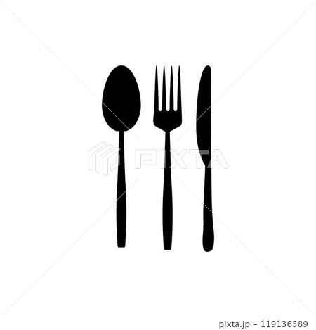 spoon fork knife logo spoon fork knife logo 119136589