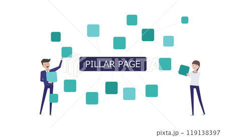 トピッククラスターとピラーコンテンツを理解してSEOに強いWebサイトを構築しよう 119138397
