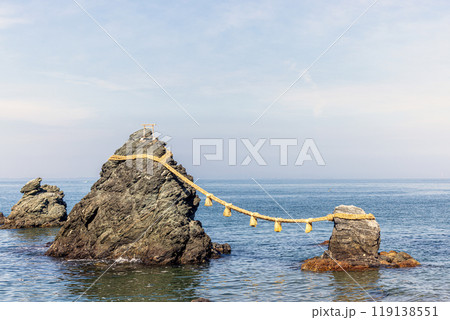 三重県伊勢市 夫婦岩 三重県伊勢市 夫婦岩 119138551