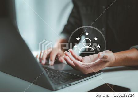Building trust through personalized services and seamless engagement. Enhancing customer satisfaction through digital innovation and consistent quality. 119138824