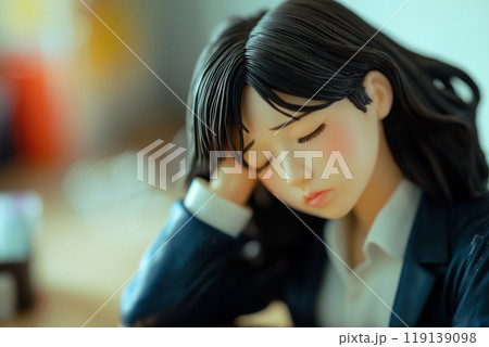 疲れたビジネスウーマン 疲れたビジネスウーマン 119139098