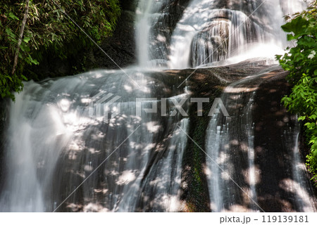 清流が流れる美しい滝 清流が流れる美しい滝 119139181