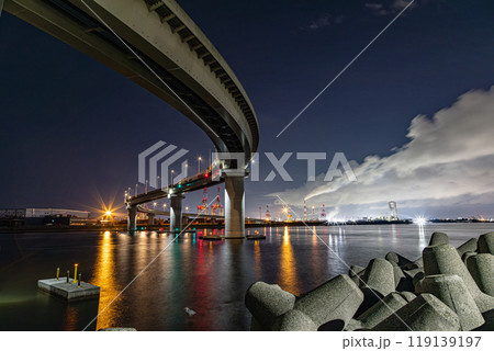 四日市　いなばポートライン　夜景 119139197