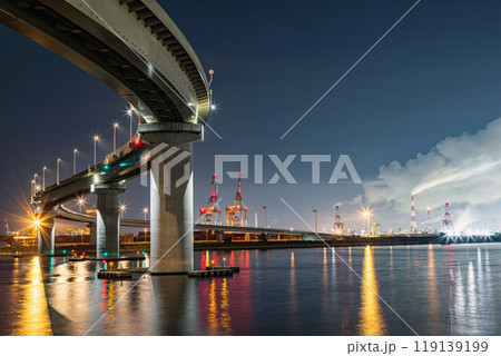 四日市　いなばポートライン　夜景 119139199